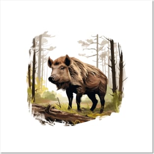 Wild Boar Posters and Art